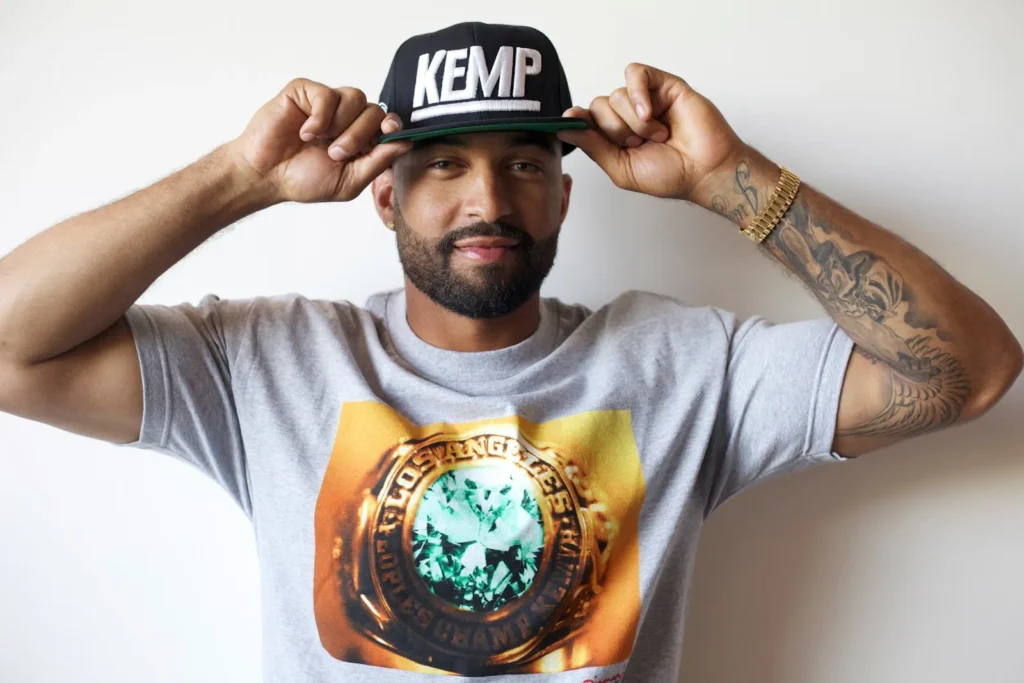 Matt Kemp Warrior With Sword tattoo
